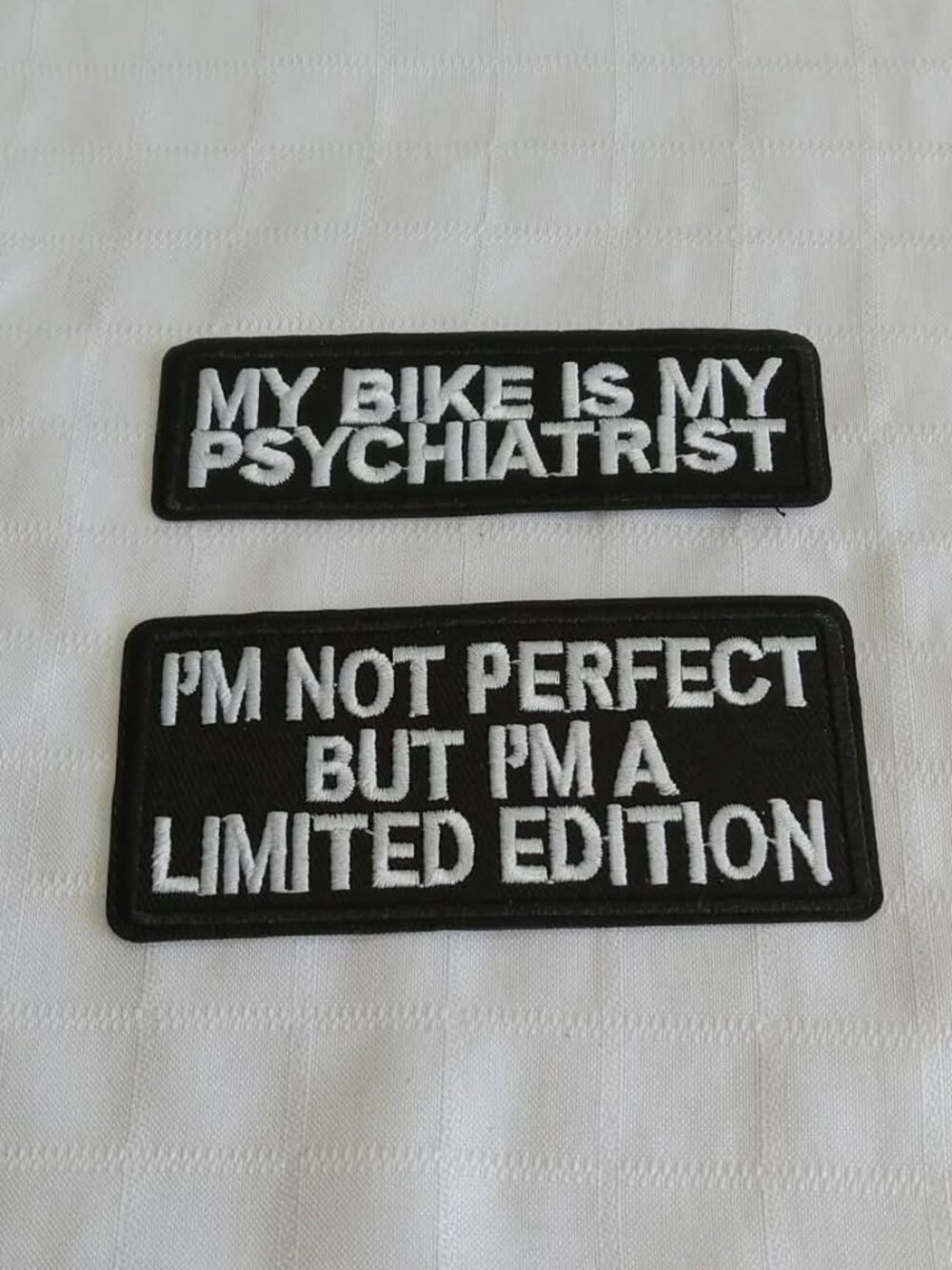 5 embroidery patches approx 3 1/2 inches (and more to sew)